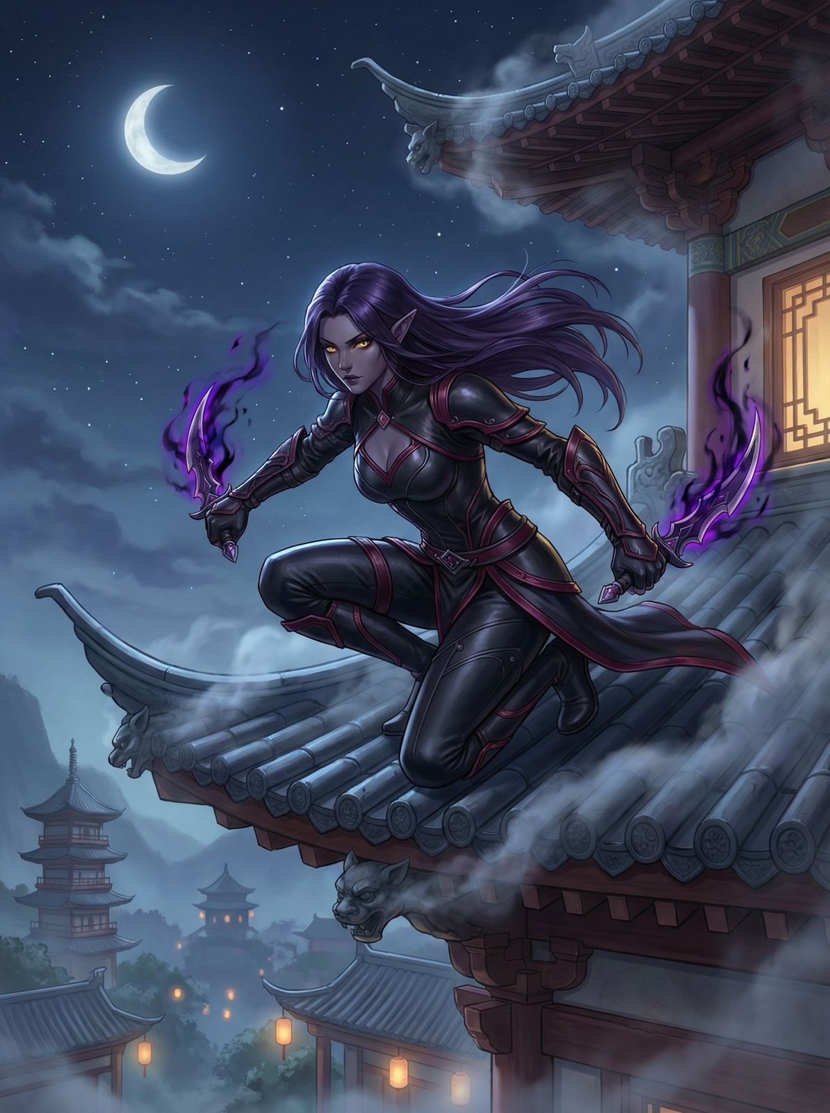 兄妹乱伦动漫短片-暗夜刺客